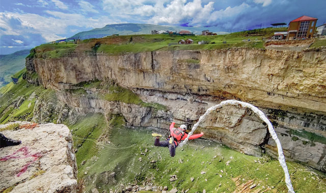 Тарзанка в Дагестане